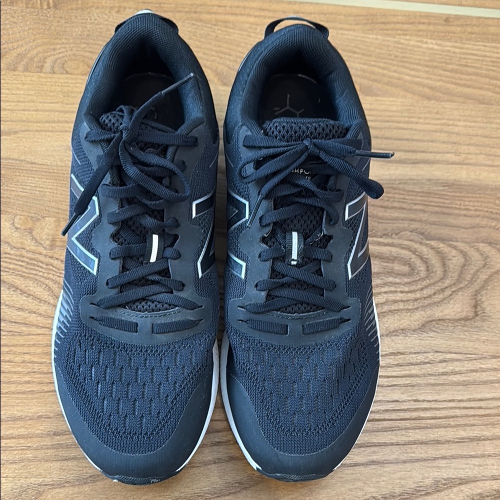 Men’s New Balance Fresh Foam Cross TR Sneaker Black and White